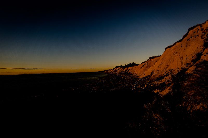 Kveld ved Erteb&oslash;lle strand | Veggbilder | Fotokunst til salgs | Kunstfoto | Kunst | Foto | Bilde