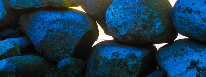 Bl&aring; steingard | Veggbilder | Fotokunst til salgs | Kunstfoto | Kunst | Foto | Bilde